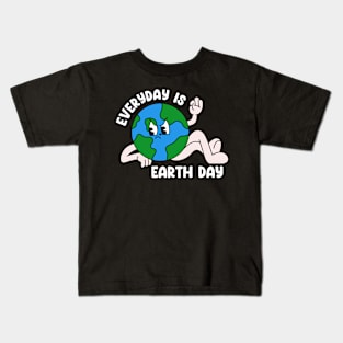 Everyday Is earth day Kids T-Shirt